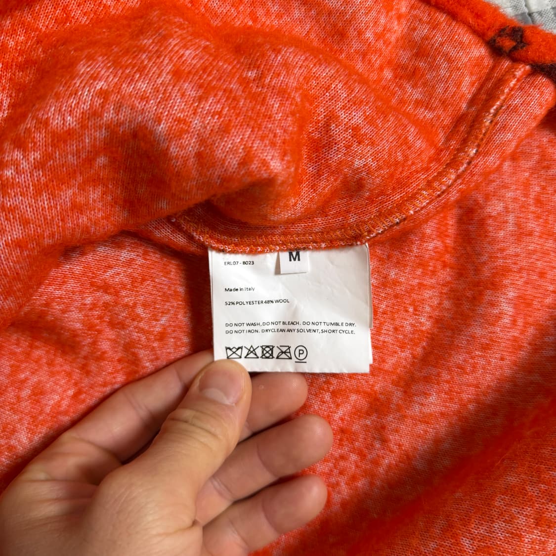 (M) ERL 이알엘 레오파드 울 셔츠 상품이미지6