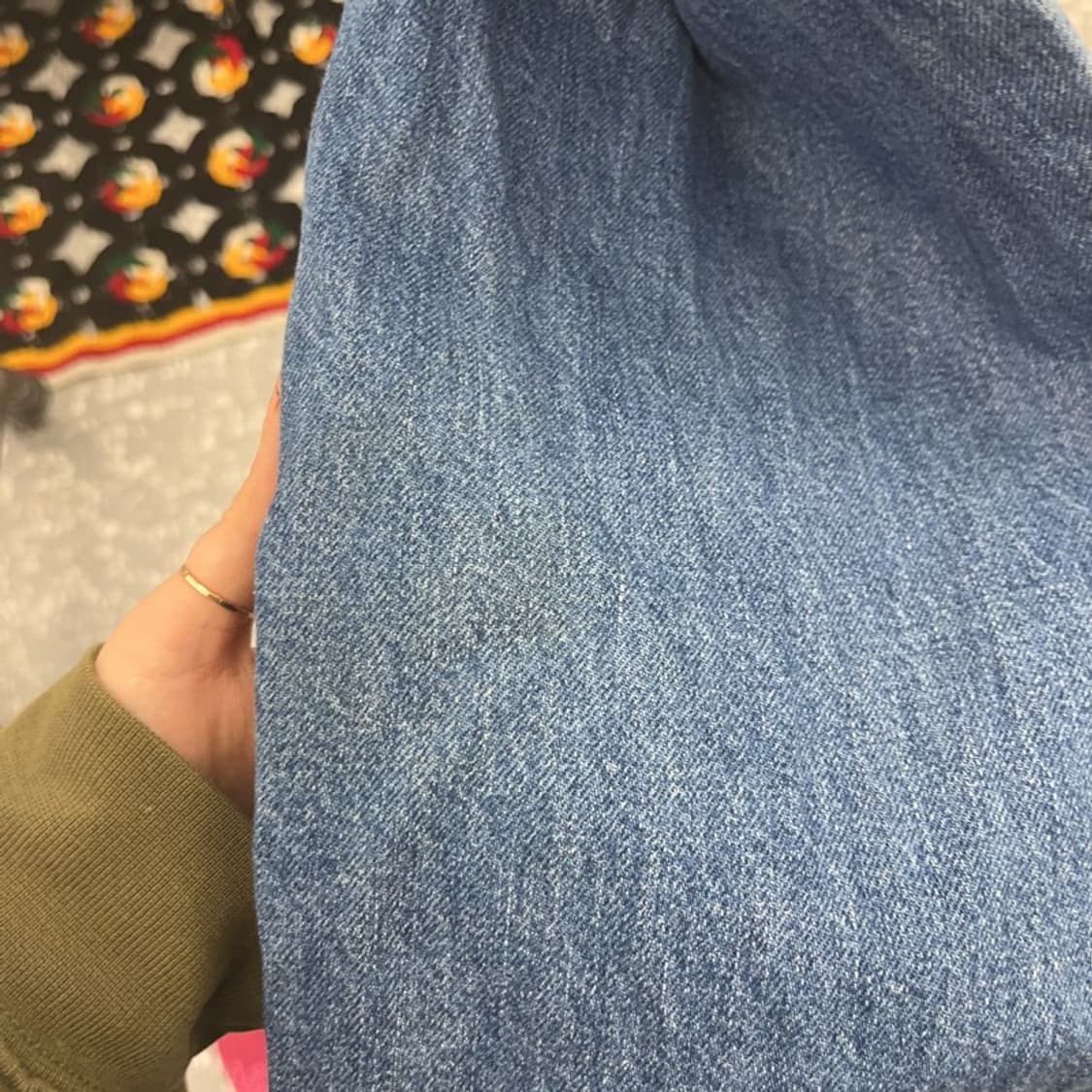 JW 앤더슨X유니클로 빈티지 캐주얼 데님팬츠 33인치 C08184 상품이미지8