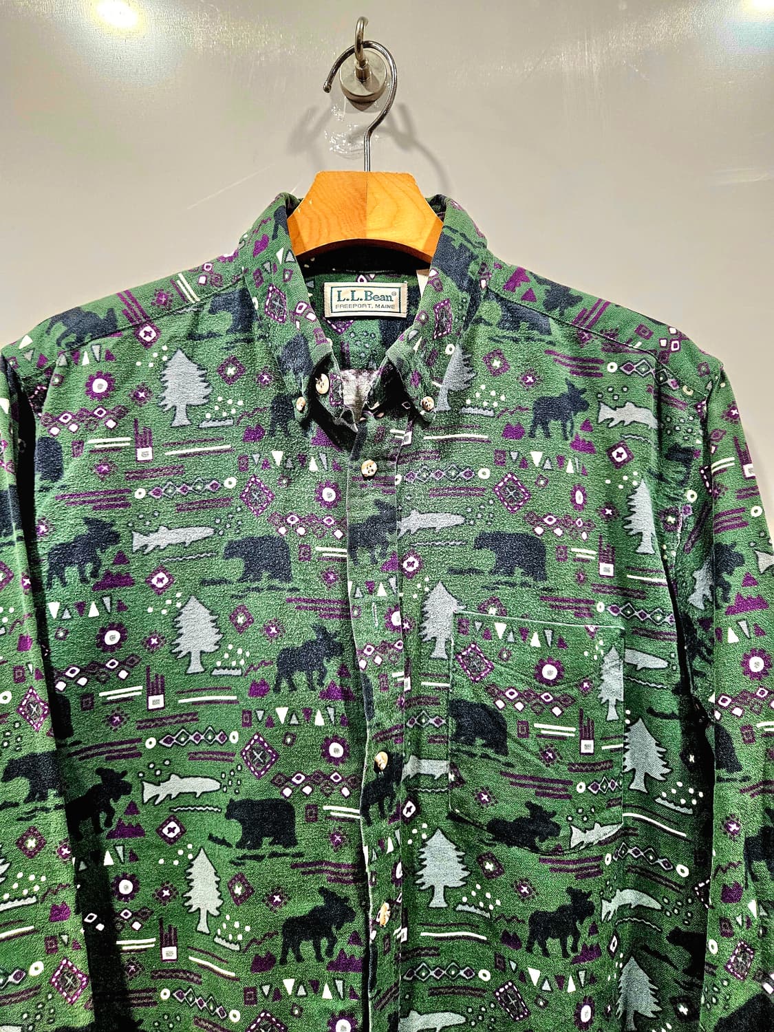 L.L. BEAN / 엘엘빈 USA 플랄넬 카라셔츠 (95) 상품이미지2
