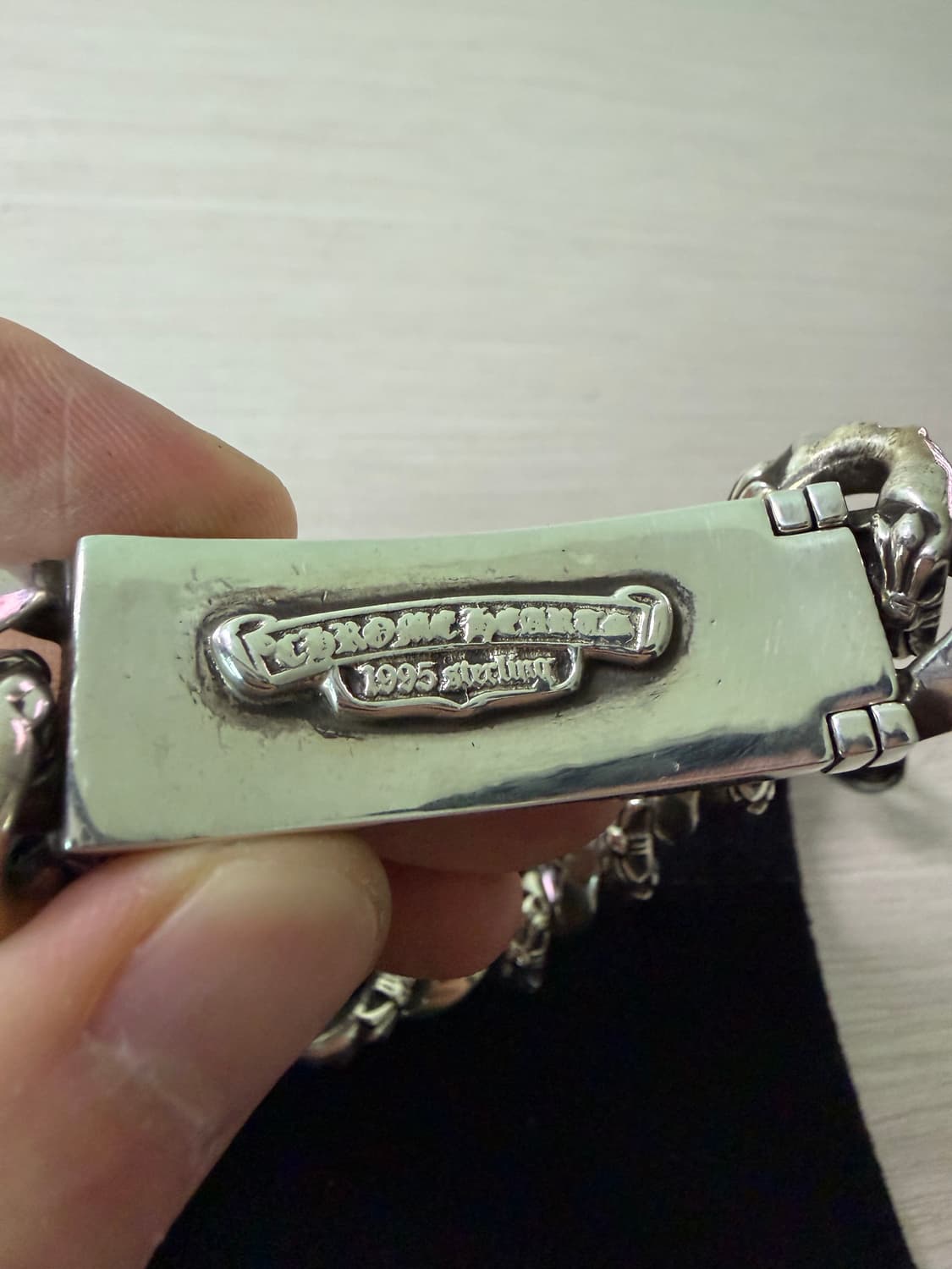 크롬하츠 대거 ID 팬시 팔찌 15링크 상품이미지5