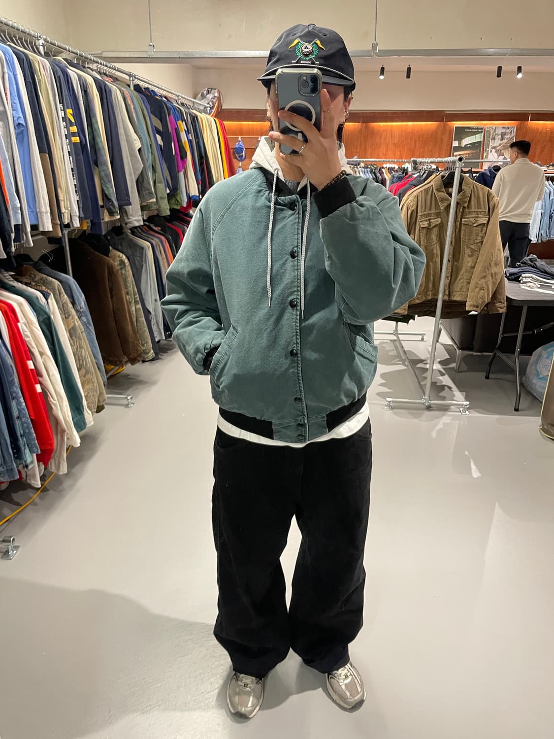 90's made in USA 자켓 상품이미지3