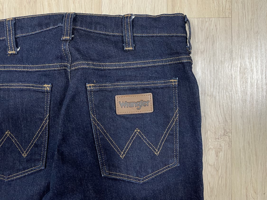 30) 랭글러 재팬 레귤러핏 진청 데님팬츠 상품이미지8