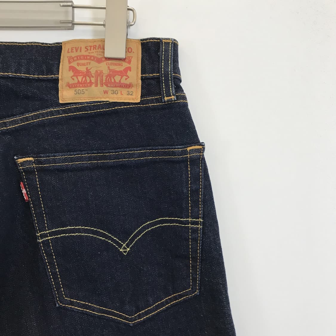 리바이스 505 진청인디고 데님청바지 [30x32] 상품이미지4