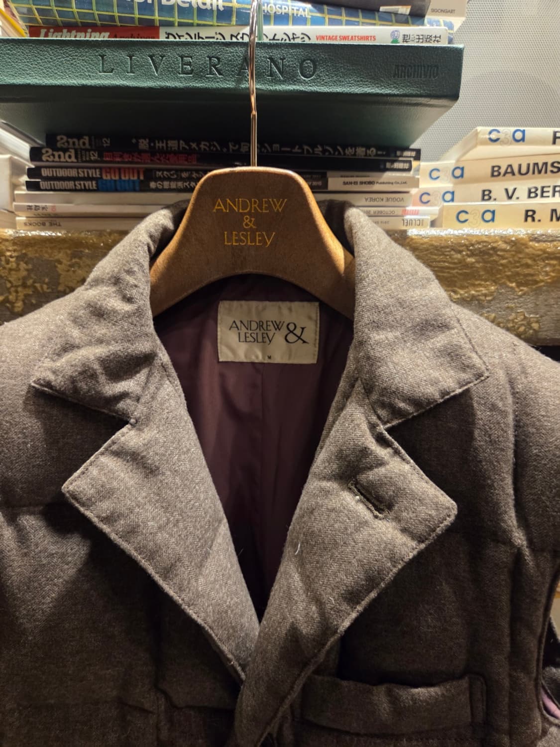 앤드류앤레슬리 구스다운베스트 상품이미지10