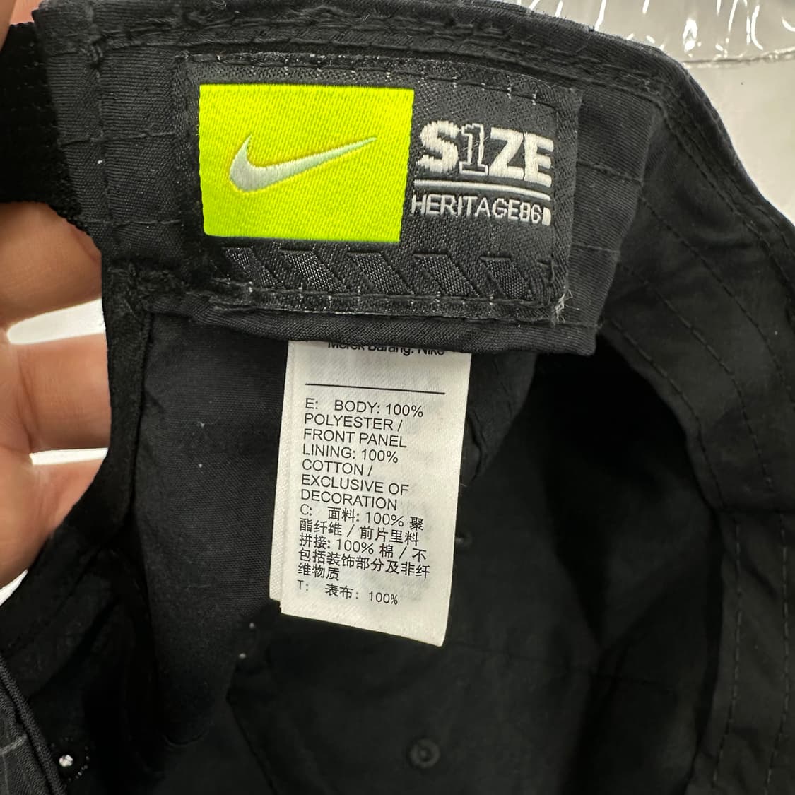 OS 나이키 여자 나일론캡 상품이미지4