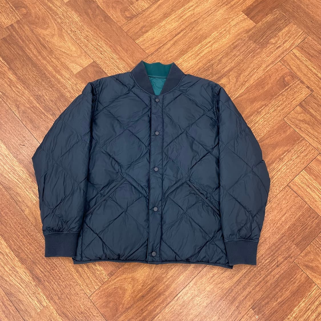 유니클로 U 리버시블 블루종 패딩 상품이미지2