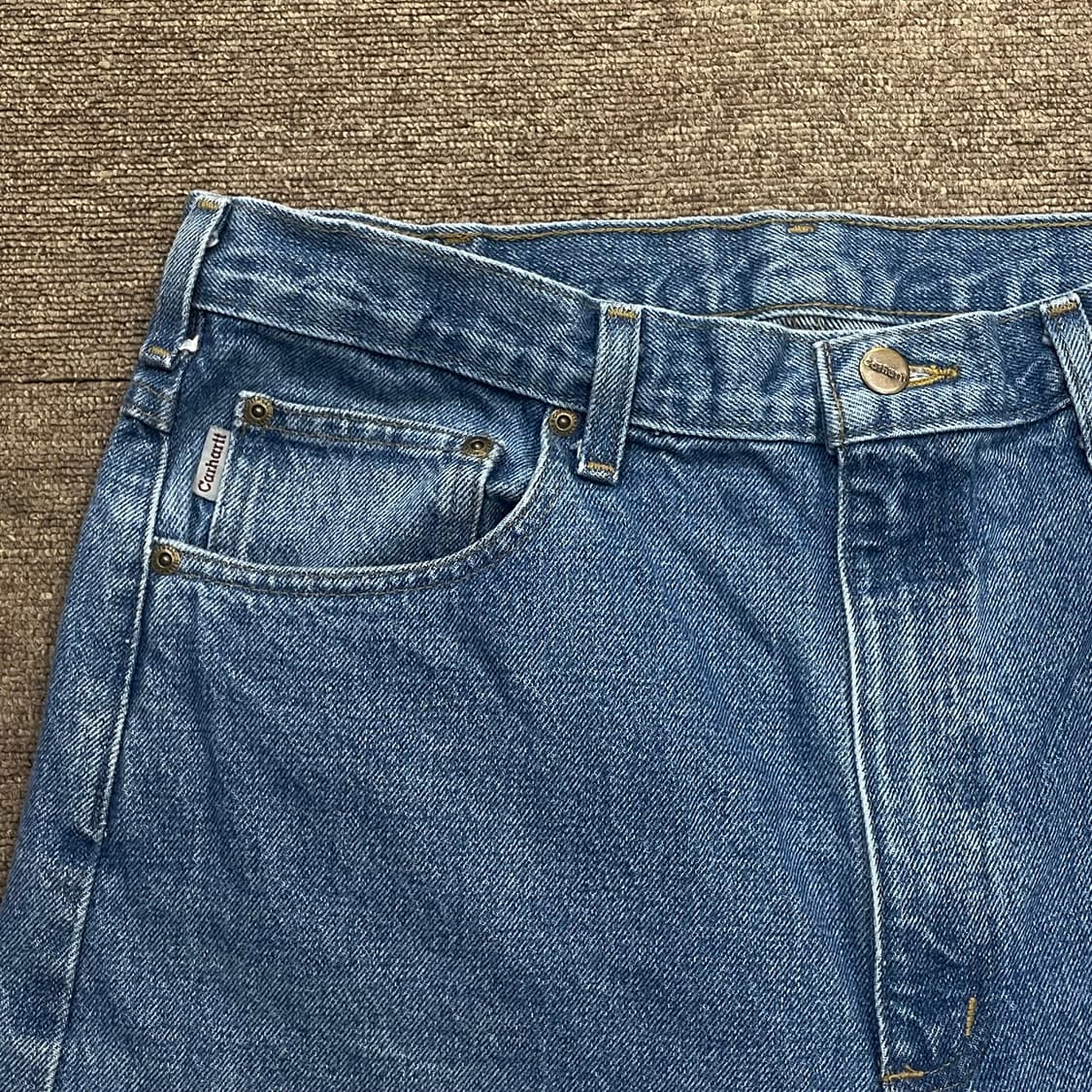 (36) Carhartt 칼하트 데님 쇼츠 반바지 상품이미지5