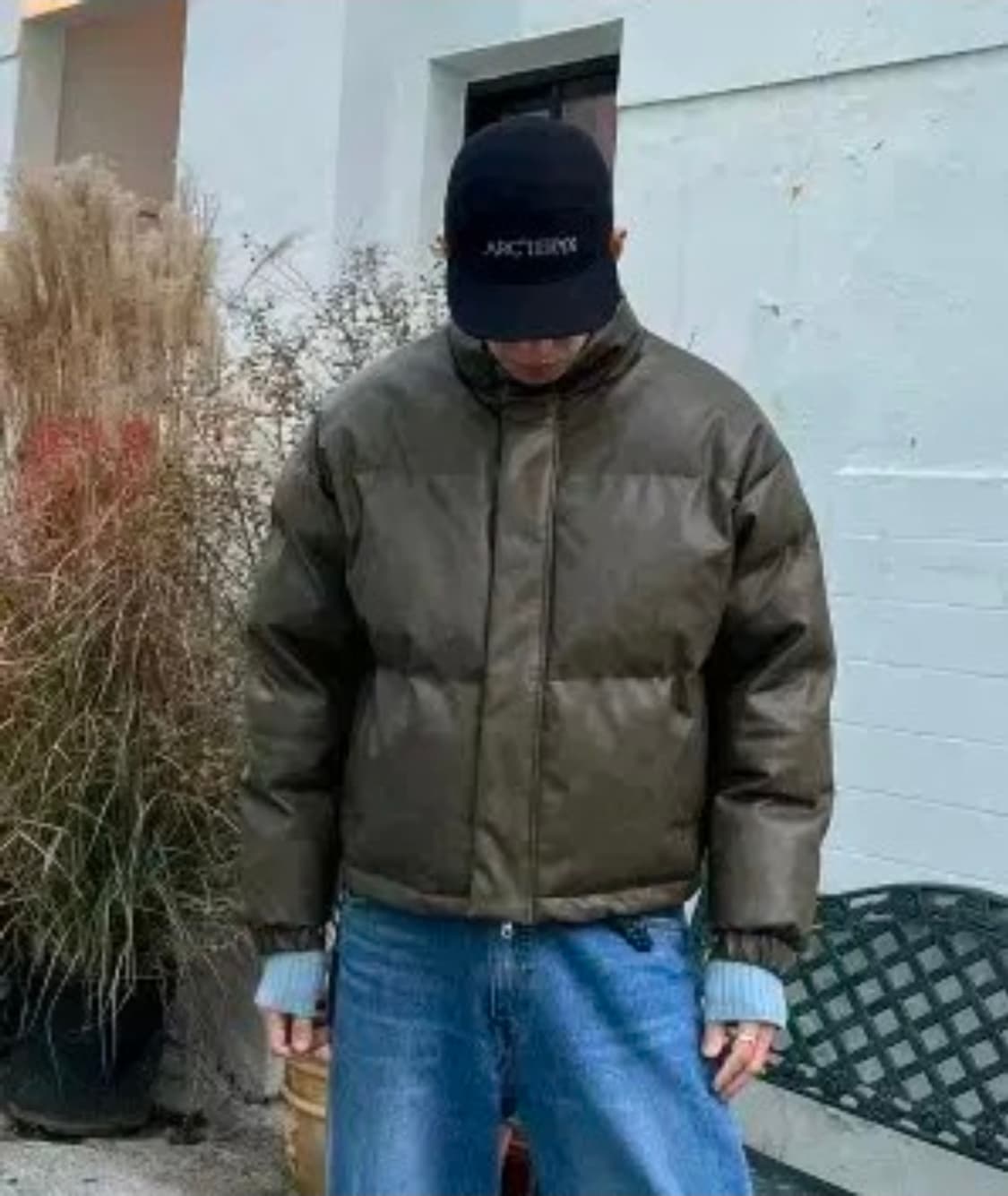 프리 /140 인조 가죽 숏패딩  상품이미지8