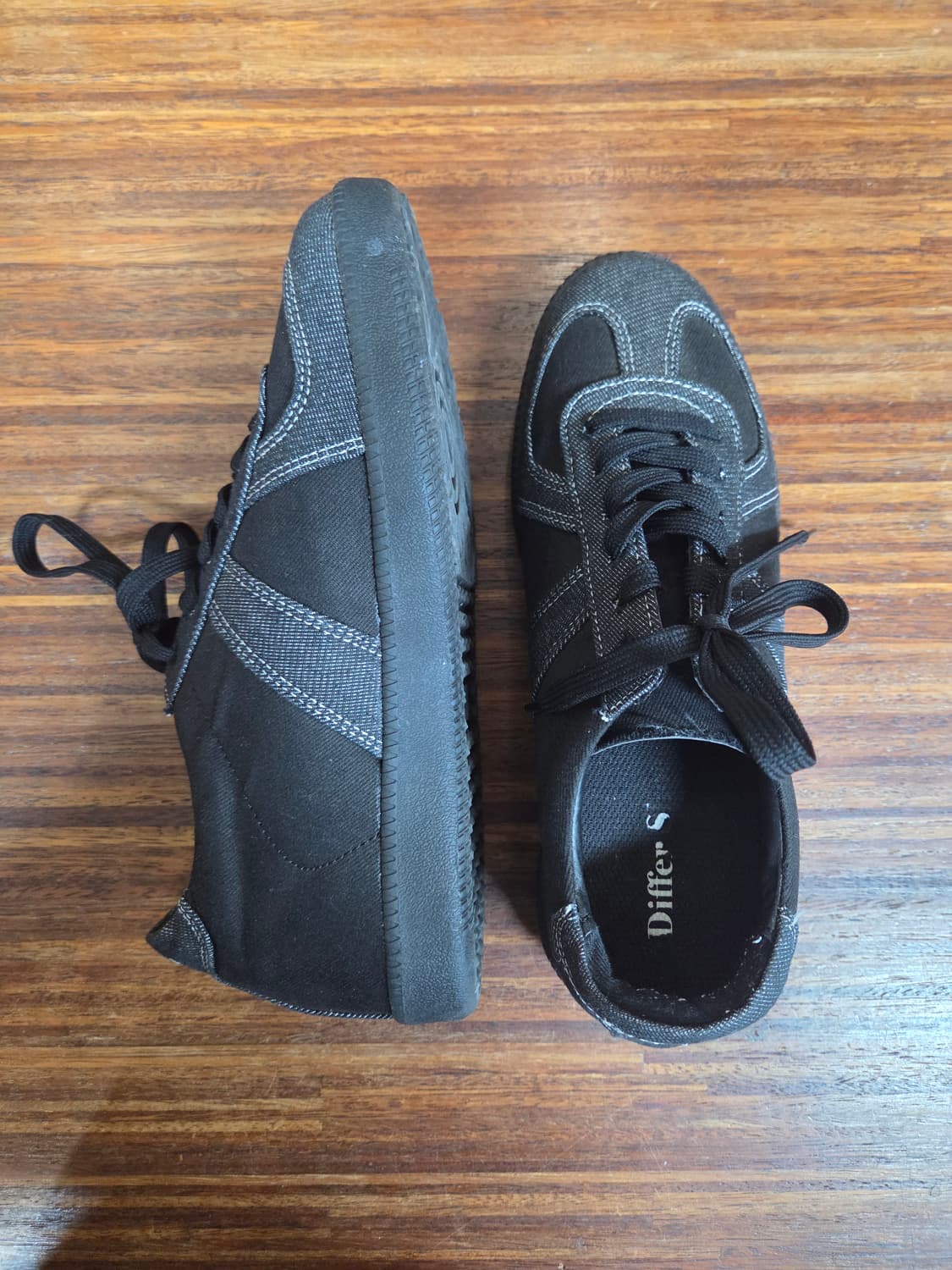 디퍼슈 투톤 데님슈즈 스니커즈 260 상품이미지1