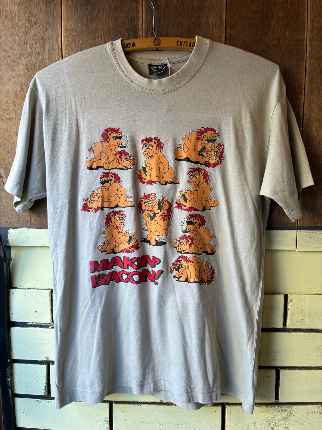 MAKIN BACON! Vintage Graphic Tee 상품이미지1