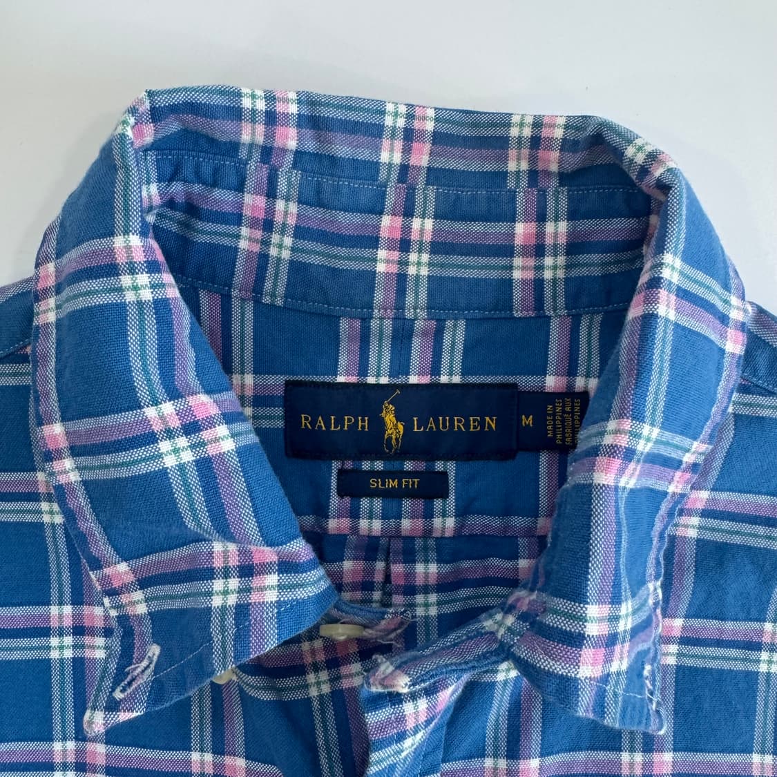 Polo 폴로 멀티포니 블루 체크 반팔 셔츠 상품이미지5