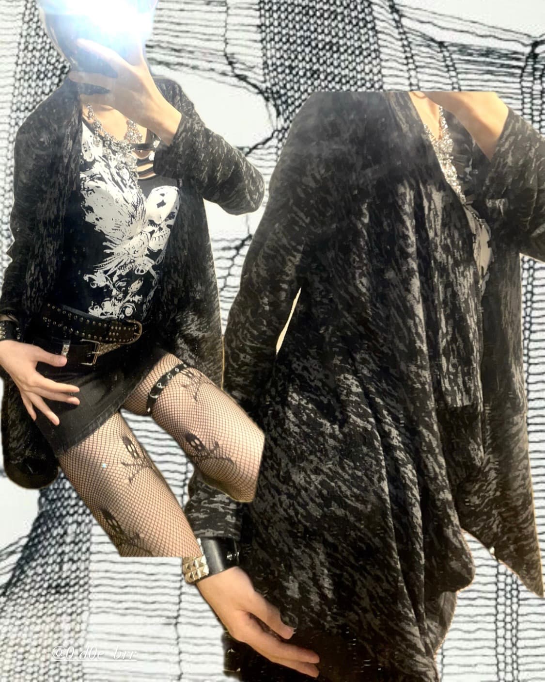 언밸런스 펑크 가디건 상품이미지1