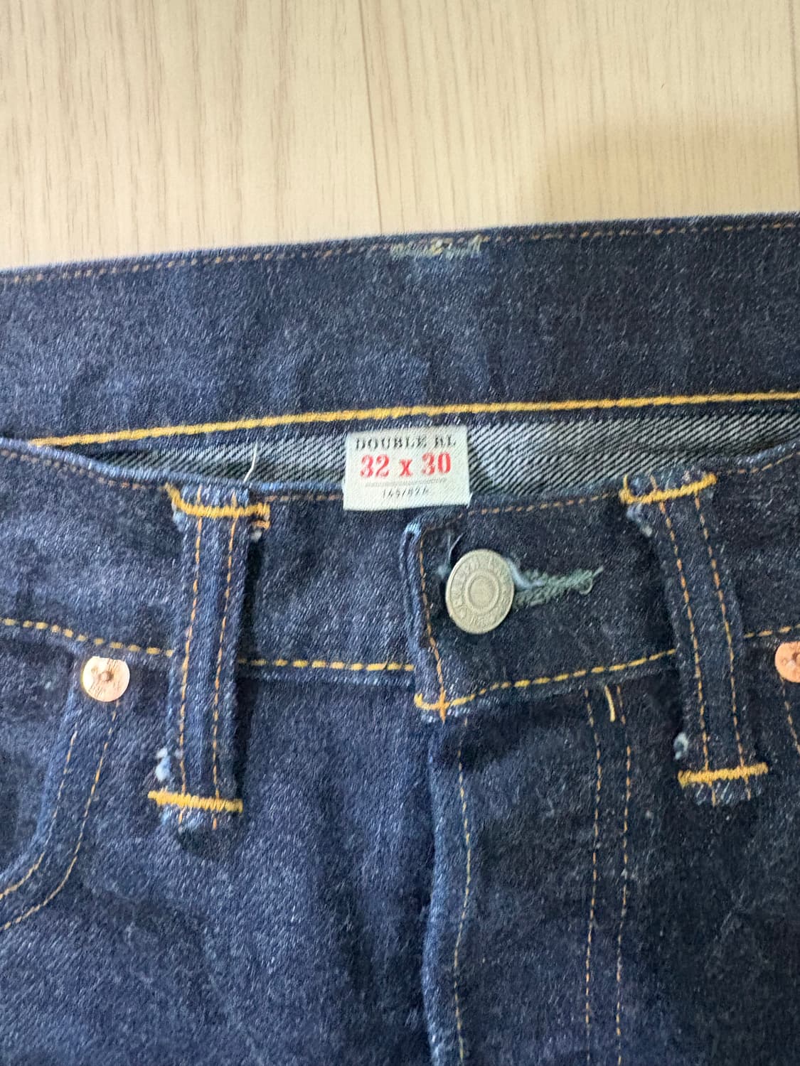 RRL 셀비지 데님 32x30 상품이미지3