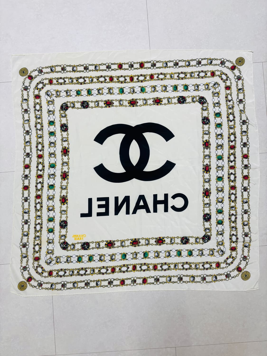 샤넬 실크 스카프 상품이미지2