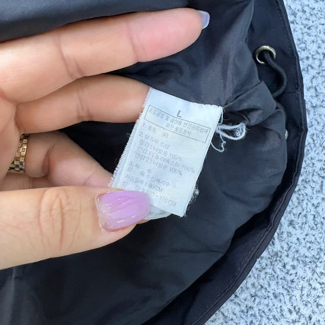 L 노스페이스 바람막이 집업 자켓 0518J 상품이미지7