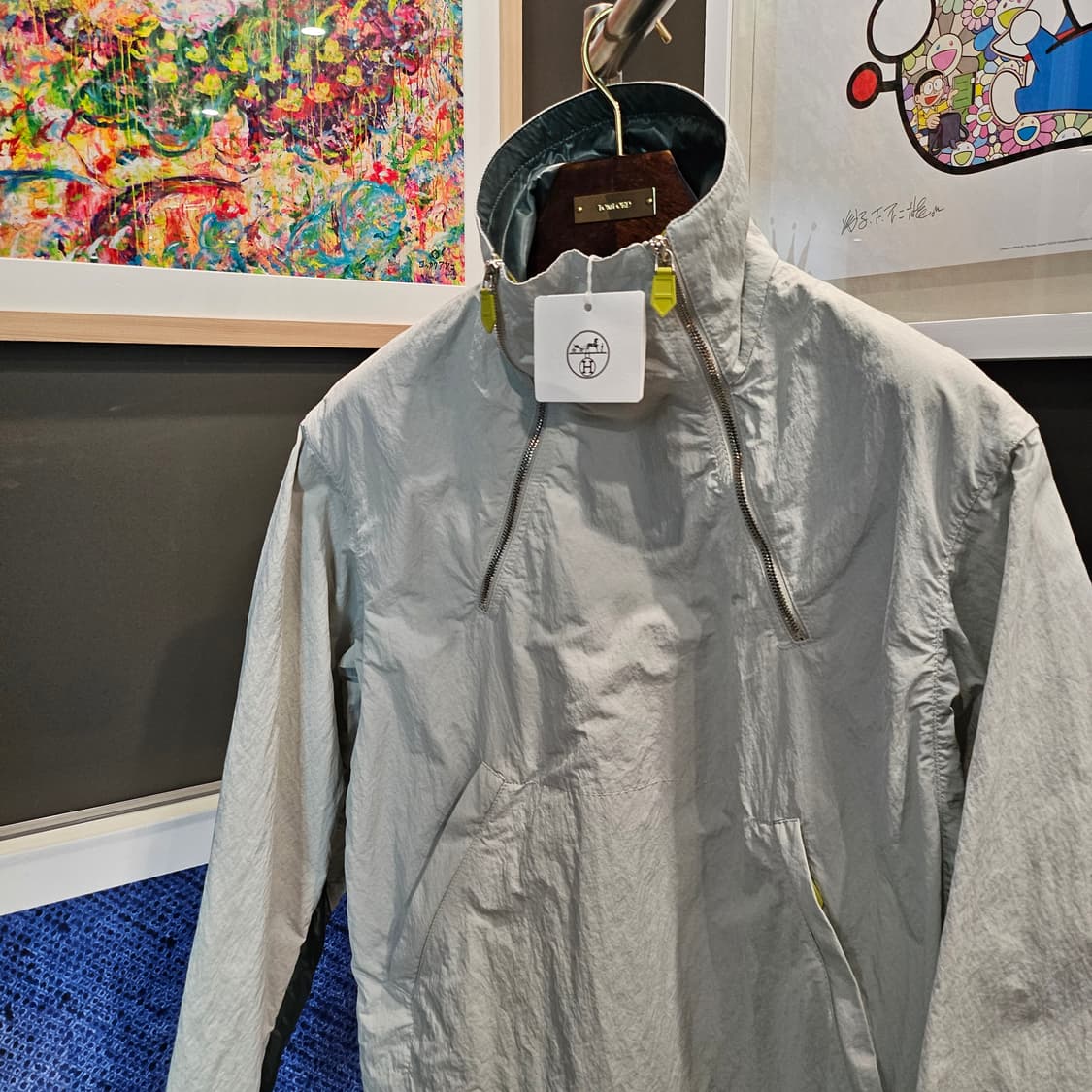 에르메스 하이넥 two zip 신상 윈드브레이커 자켓 상품이미지2