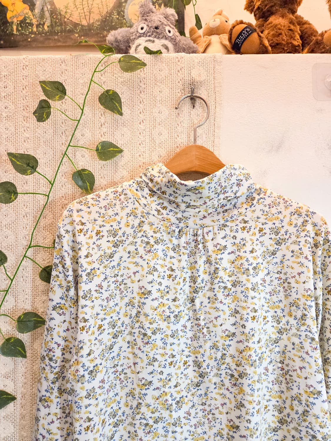 잔꽃 목폴라 슬리브 상품이미지2