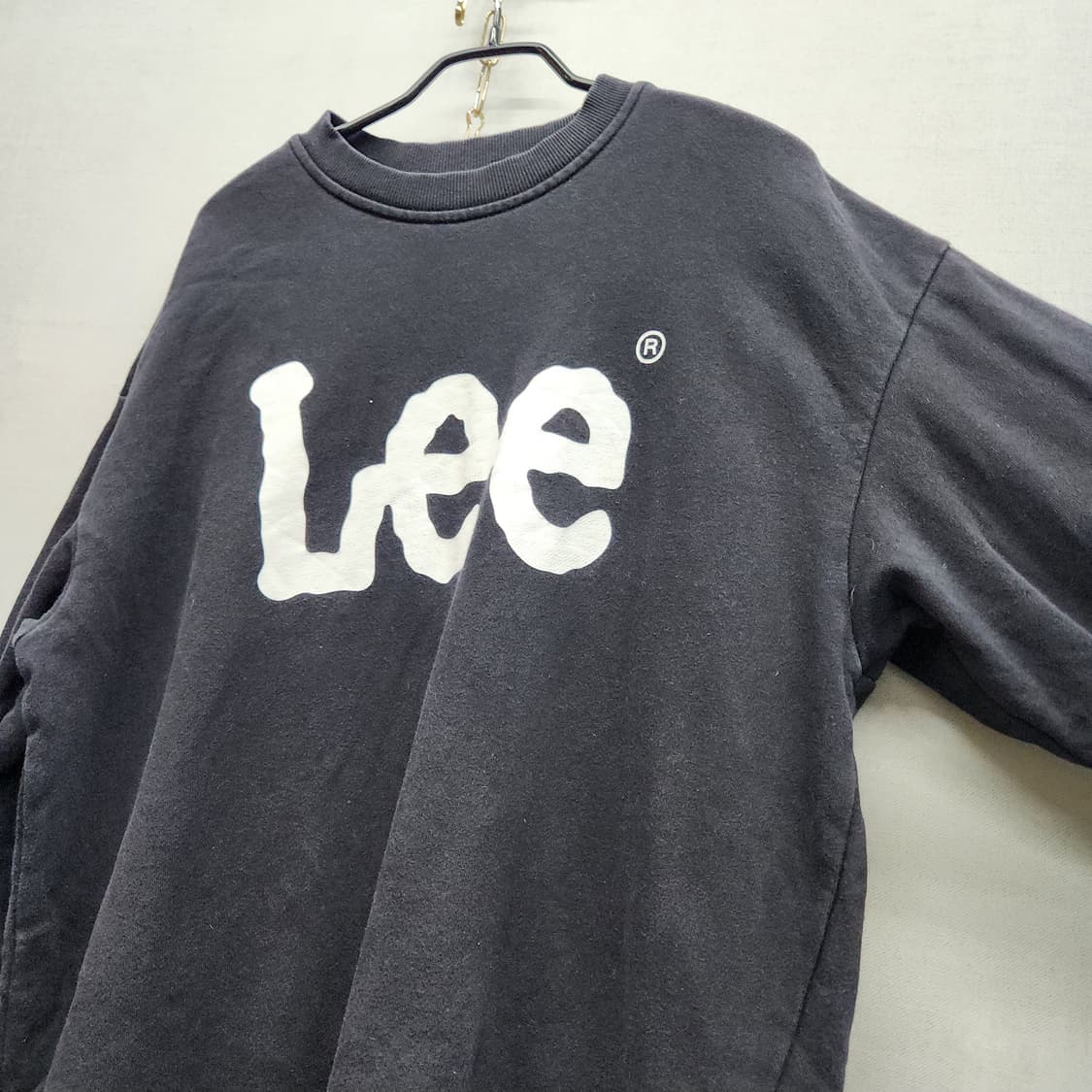 Lee 빅로고 프린팅 맨투맨 M(L) 상품이미지4