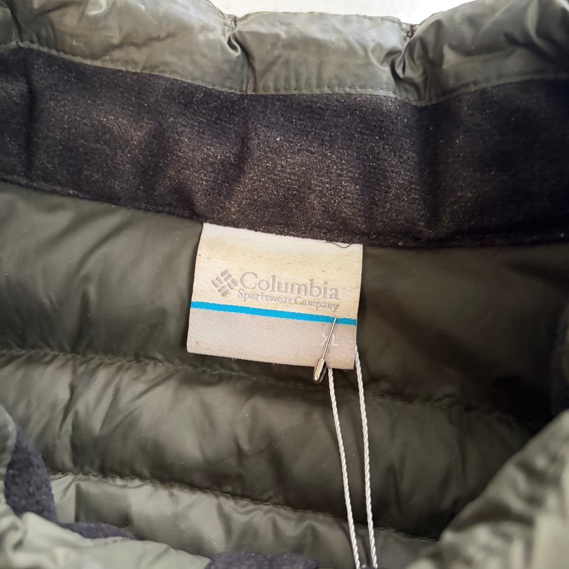 컬러비아 빈티지 경량패딩 XL 상품이미지5