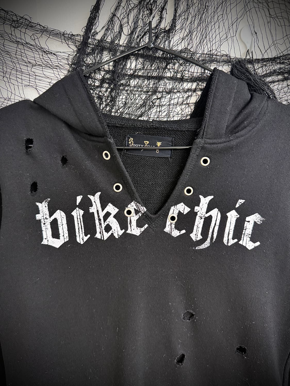Grunge punk printing hoodie longsleeve 상품이미지5