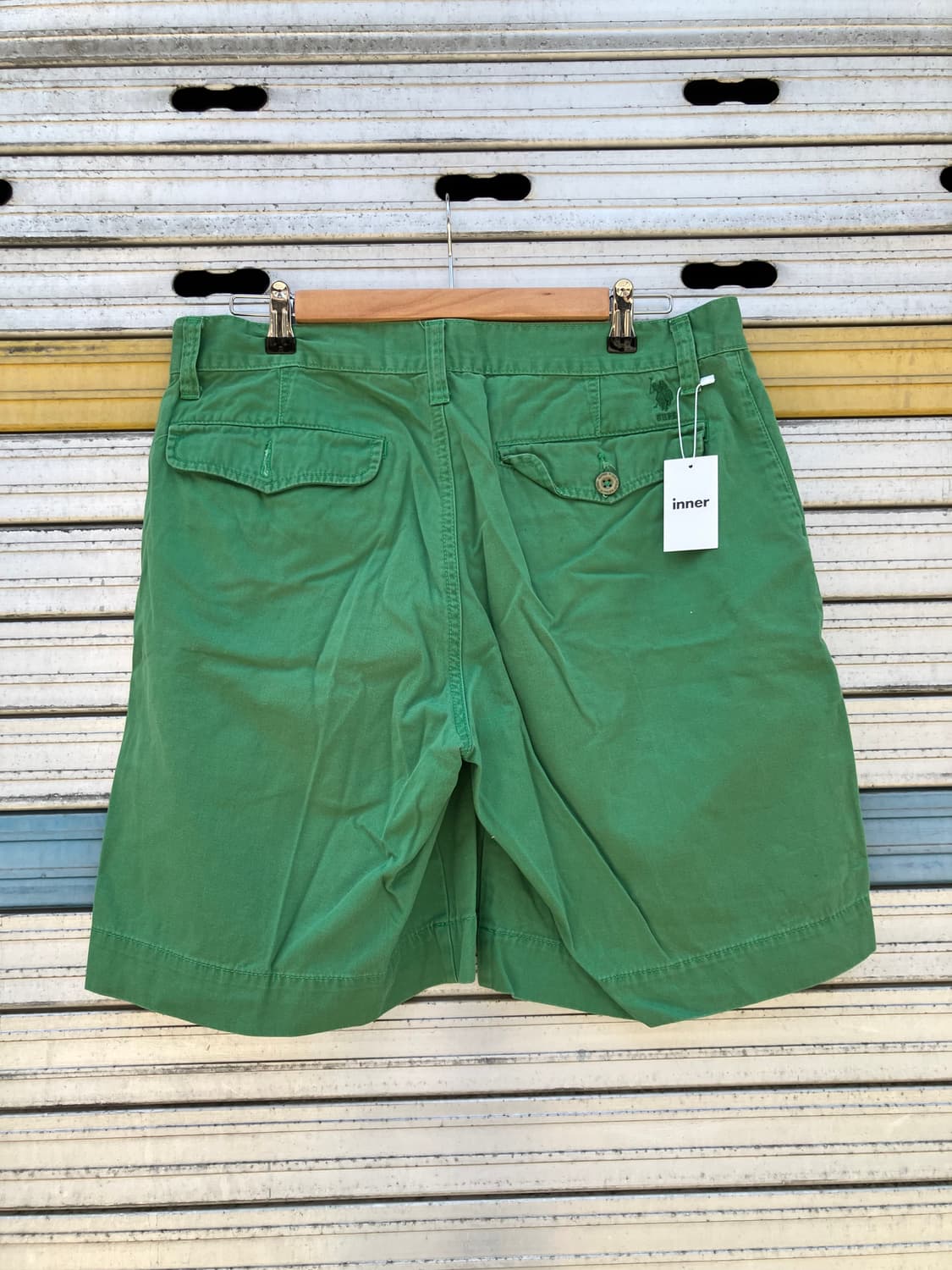 US Polo Assn 치노 팬츠 그린 34 상품이미지3