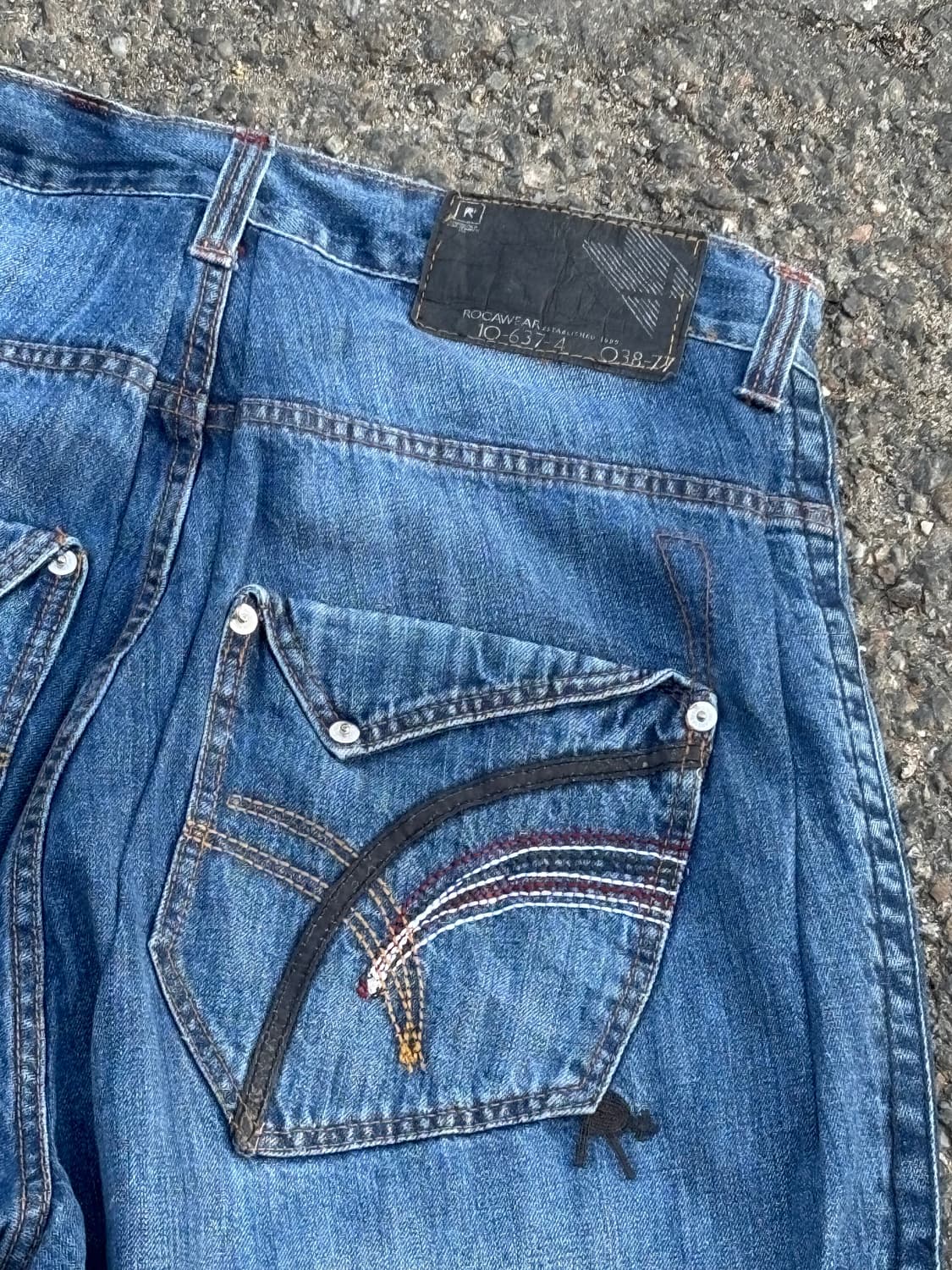 90s’빈티지 자수 힙합팬츠 상품이미지9