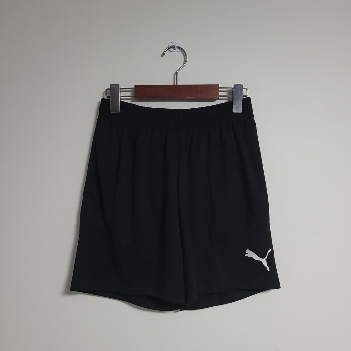 (M) PUMA 푸마 블랙 기능성 반바지 운동복 새택 상품이미지1