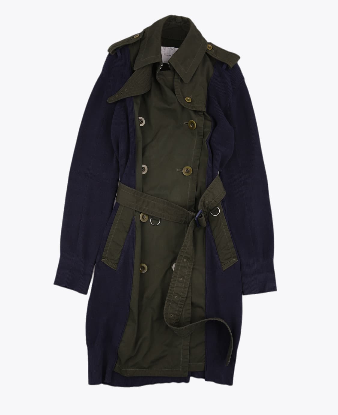 사카이 더블 브레스티드 코트 야상 상품이미지1