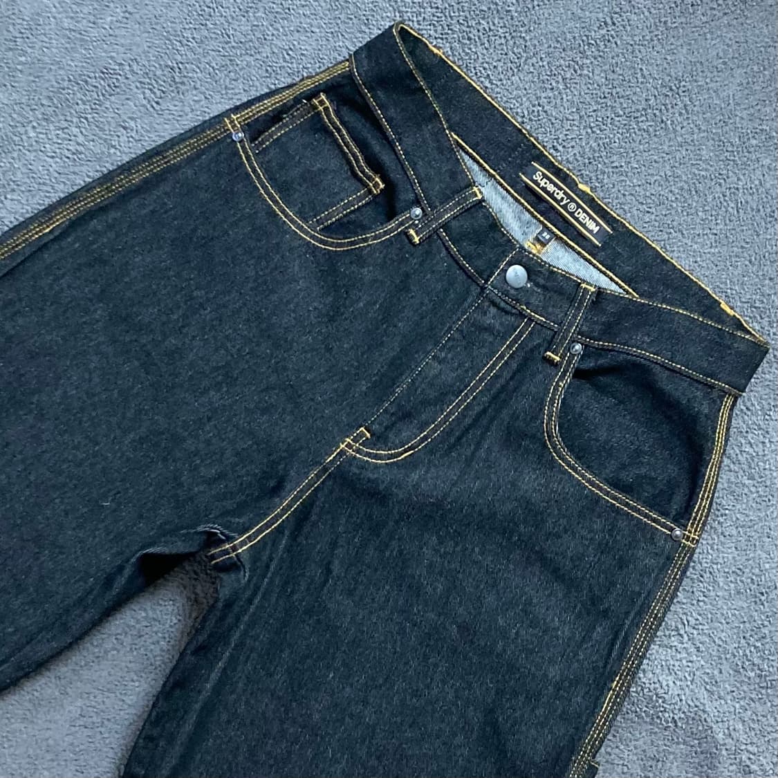 슈퍼드라이 카펜터 데님팬츠 W28 상품이미지3