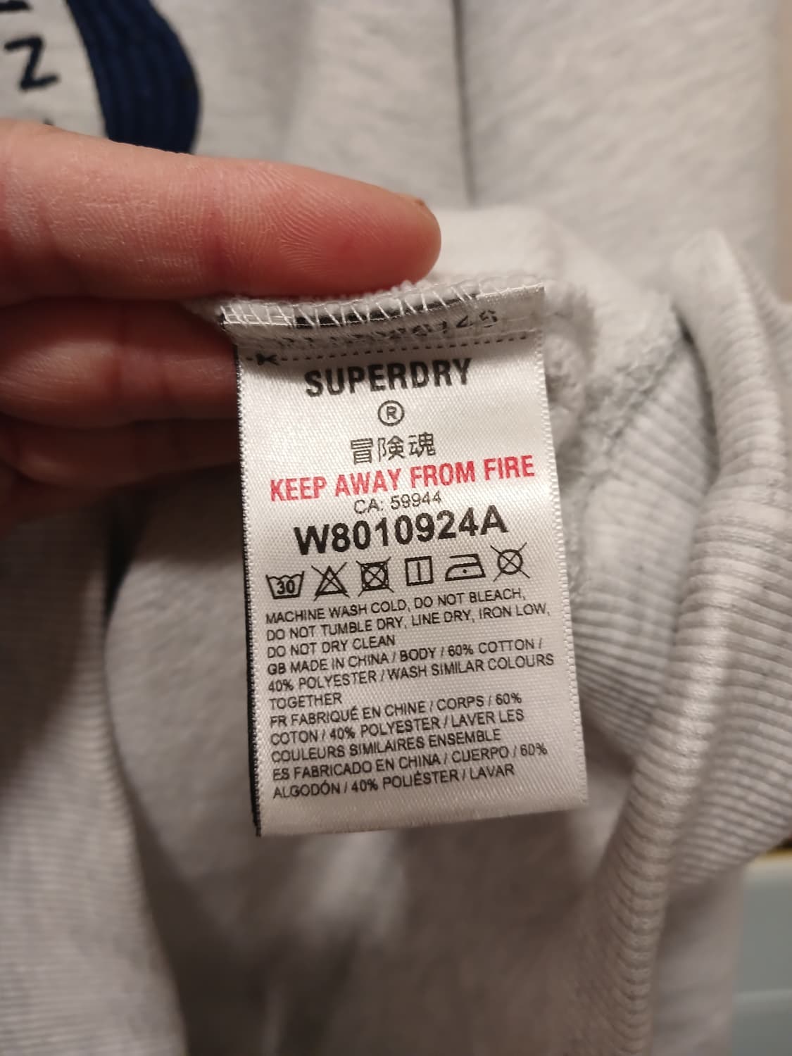 슈퍼드라이 정품 남성 후드티 M/L 사이즈 상품이미지5