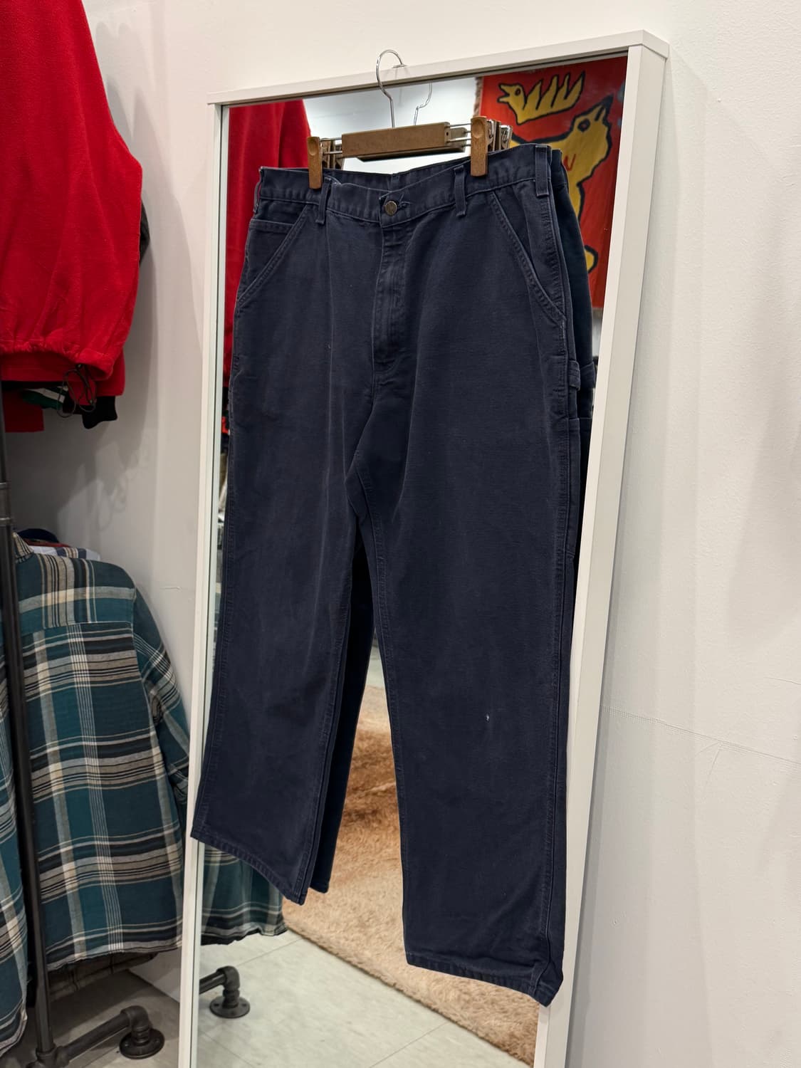 Carhartt 칼하트 던가리핏 싱글니 카펜터 워크 팬츠 (36inch) 상품이미지1