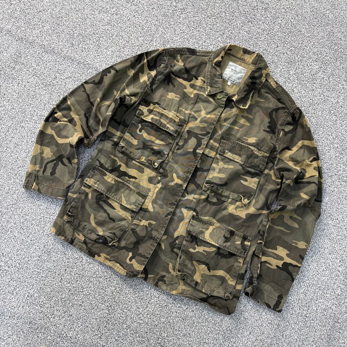 S 자라 카모 밀리터리 필드 자켓 0317J 상품이미지1