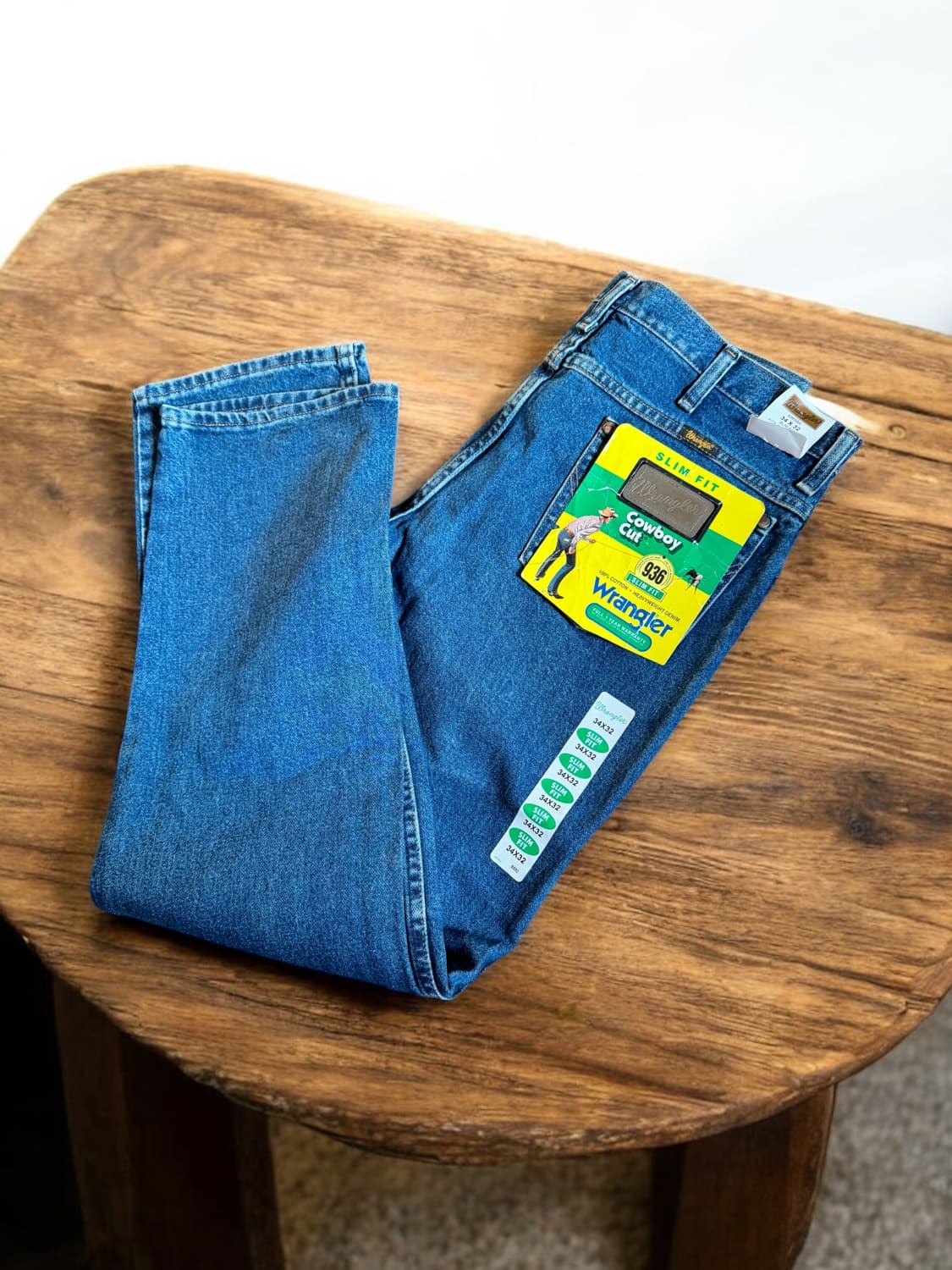 Wrangler의 936 Cowboy Cut Slim Fit 진은 아메리 상품이미지1