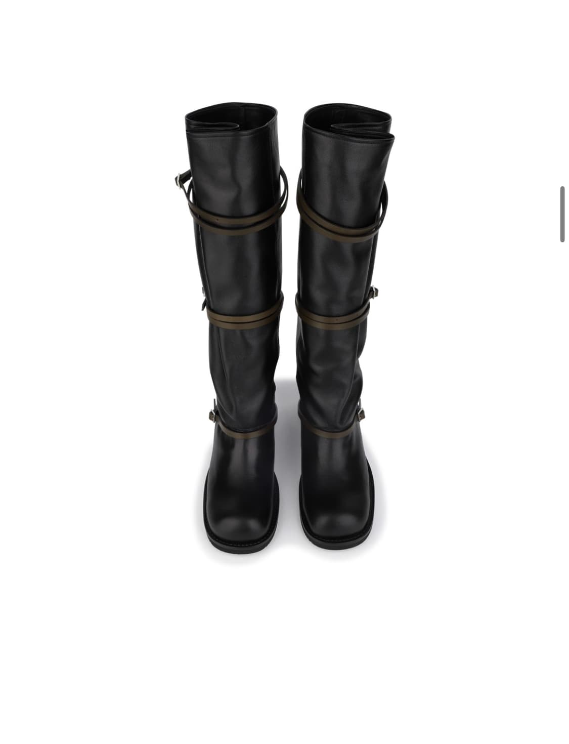아모멘토 25 f/w belt long boots 상품이미지2