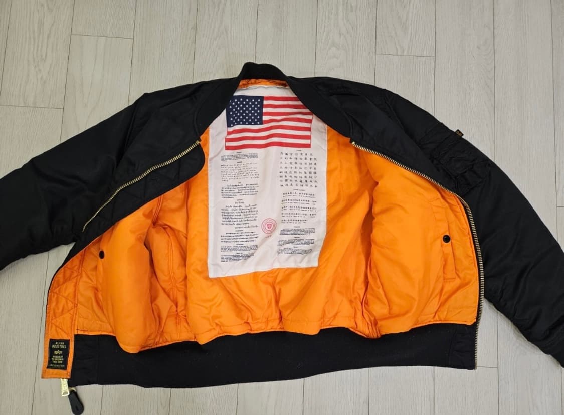 알파인더스트리 ma-1 레귤러핏 상품이미지3