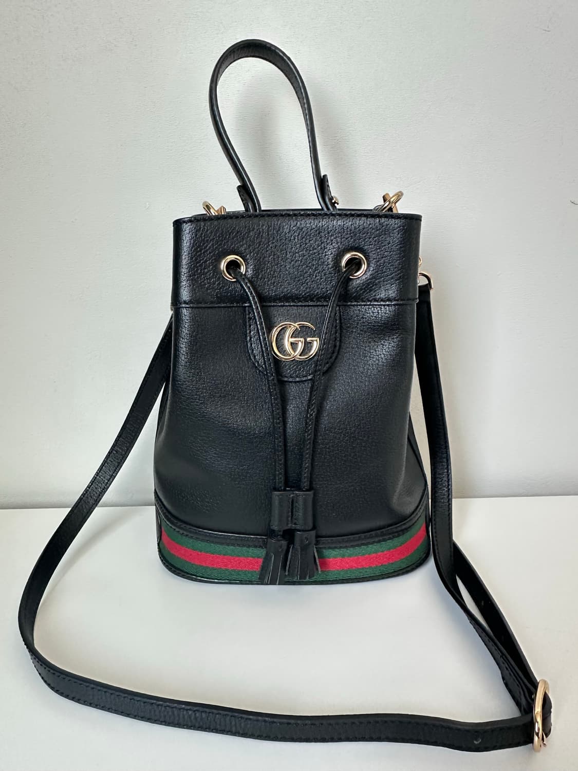 구찌 오피디아 버킷백 스몰 블랙 상품이미지1