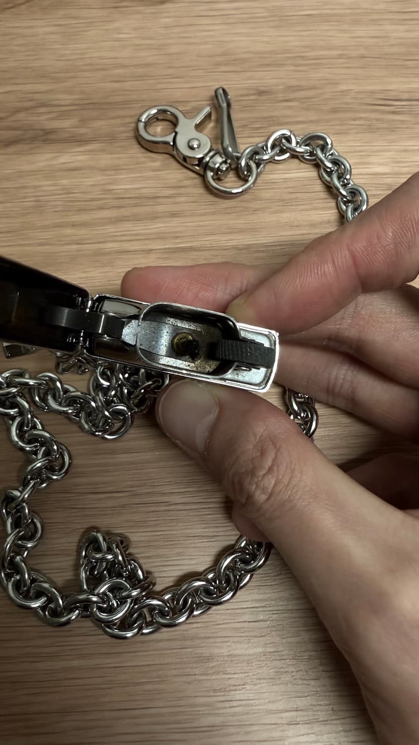 슈프림 23SS 체인 지포 라이터 실버 상품이미지4