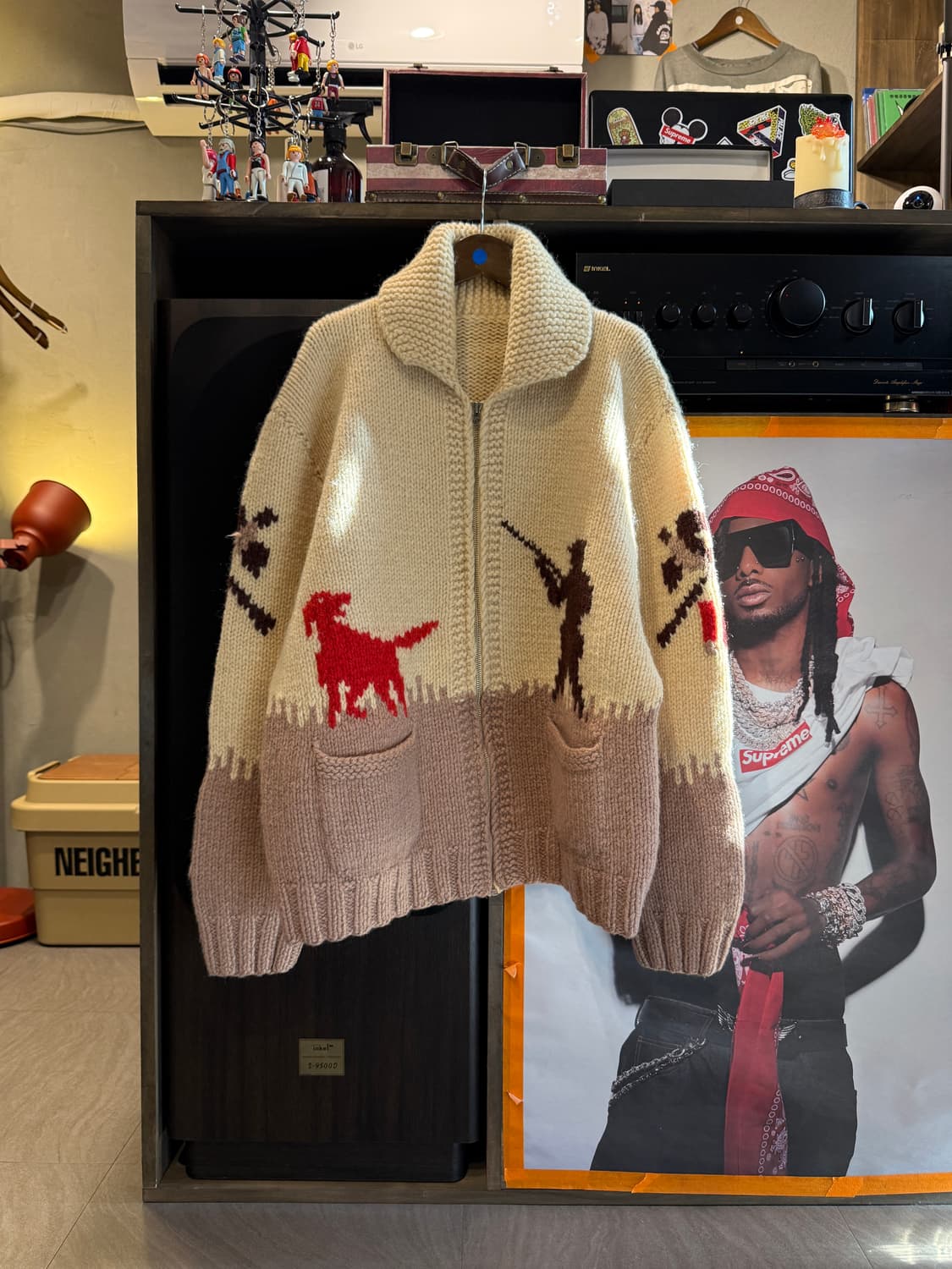 60s 메리막심 헌팅 코위찬 XL 상품이미지1