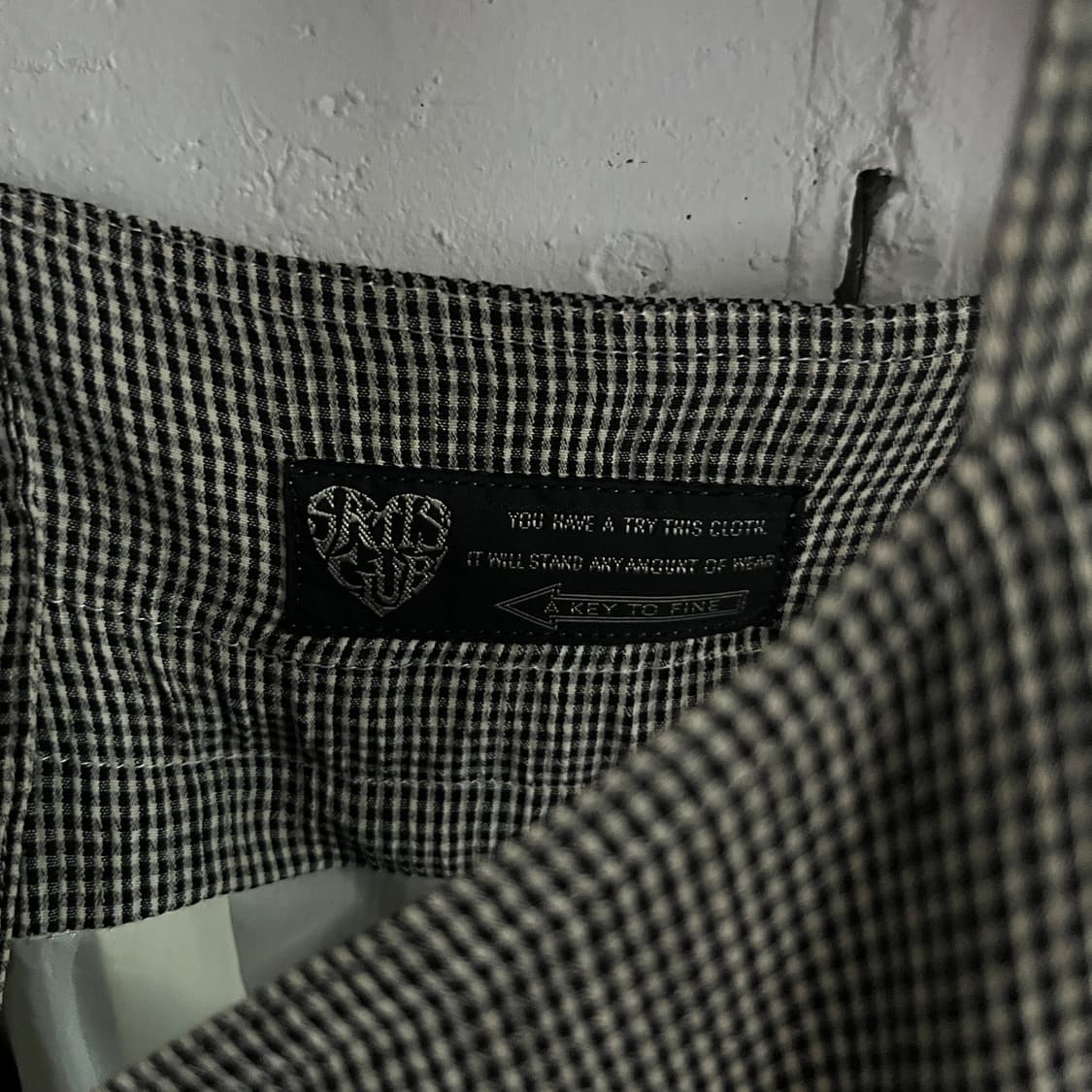 깅엄체크 레이어드 원피스 상품이미지8