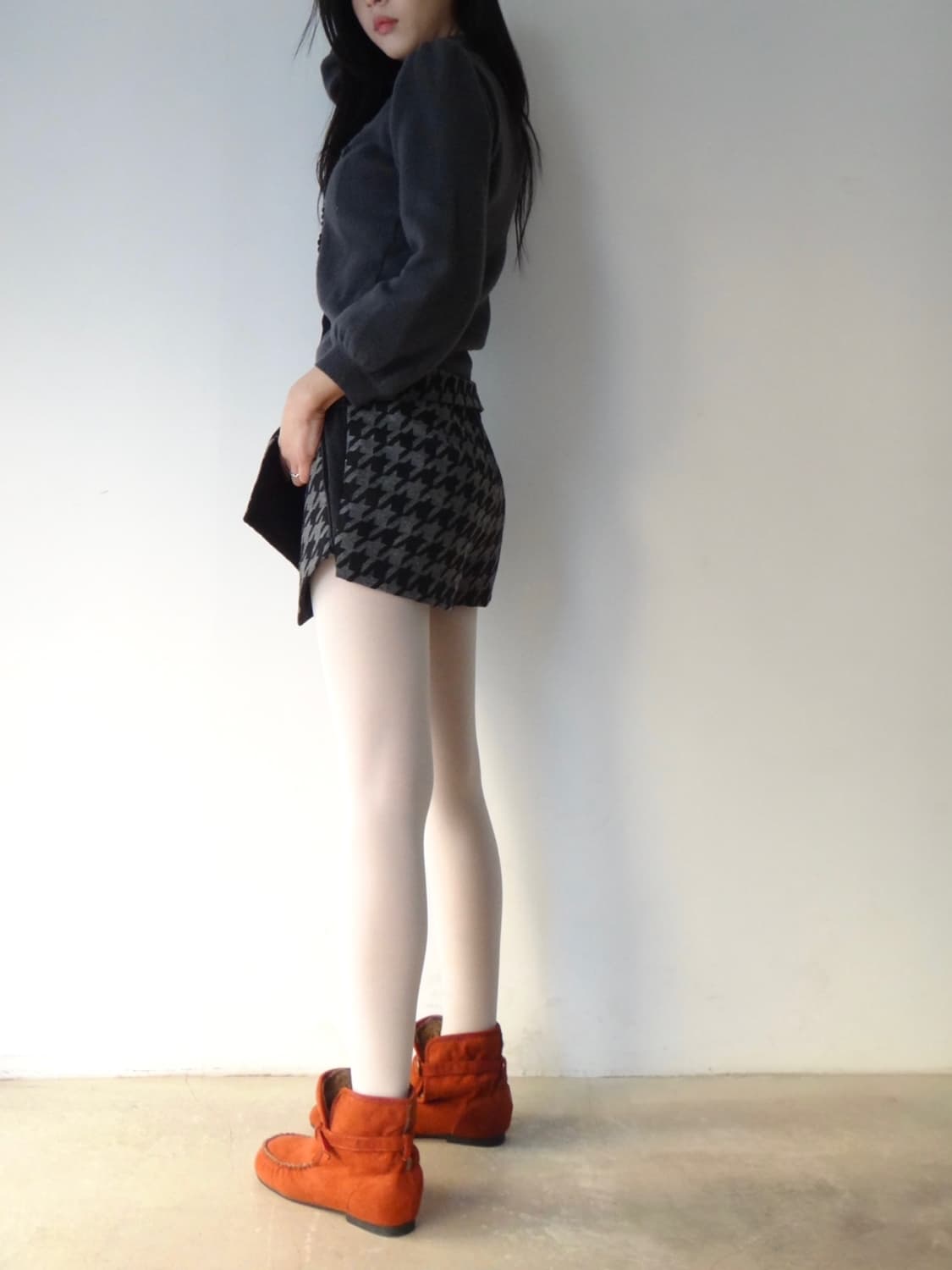 Embroidery shoulder epaulet point knit 상품이미지4