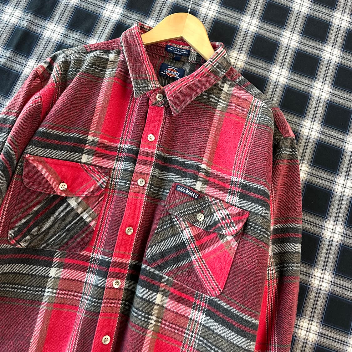 디키즈 빅사이즈 체크셔츠 3xl 상품이미지1