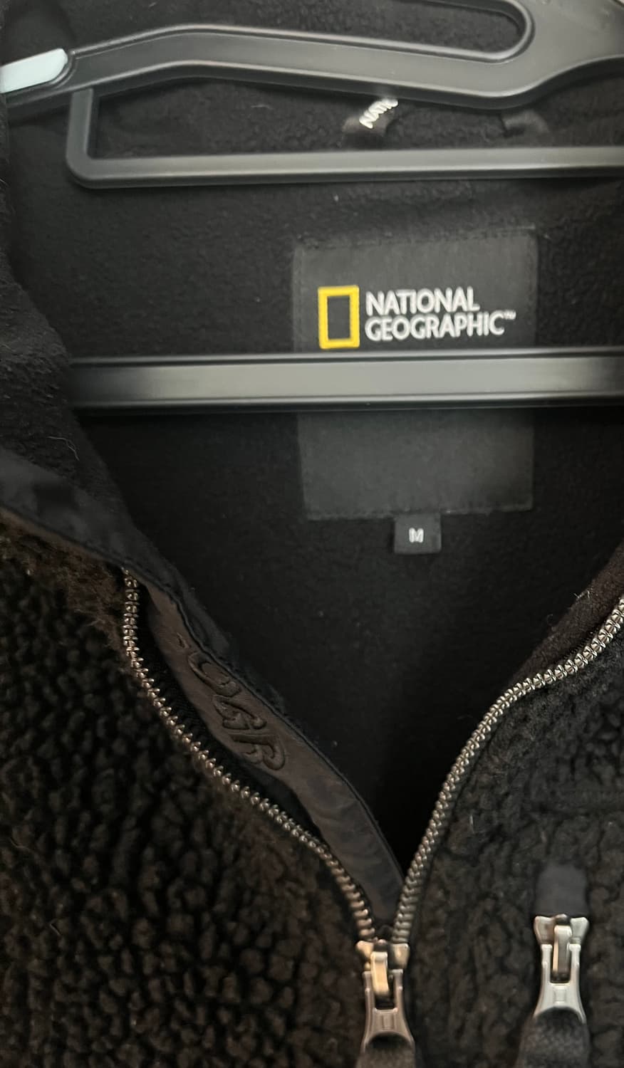 내셔널지오그래픽 뽀글이 후리스 후드집업 [M] 상품이미지4