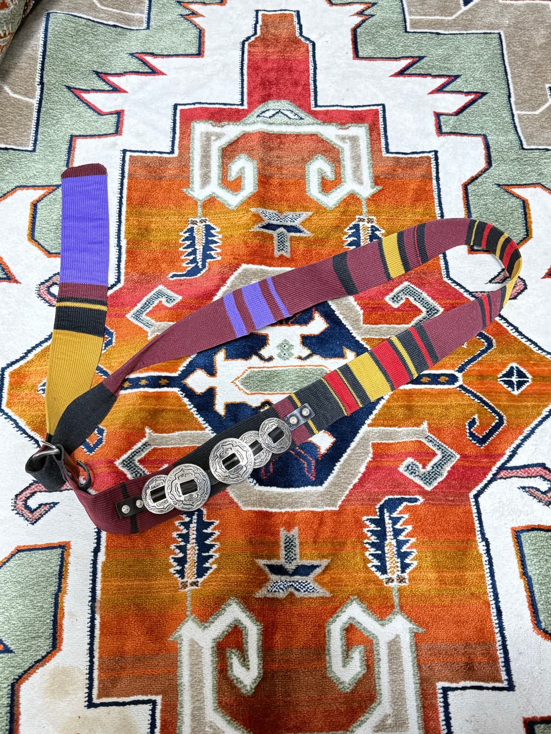 Toga virilis 토가 비릴리스 토가 아카이브 웨스턴 니트 벨트 상품이미지1