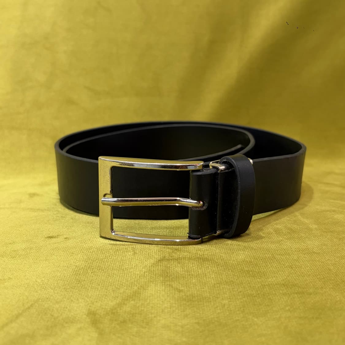 빈티지 블랙 PU 벨트 상품이미지2