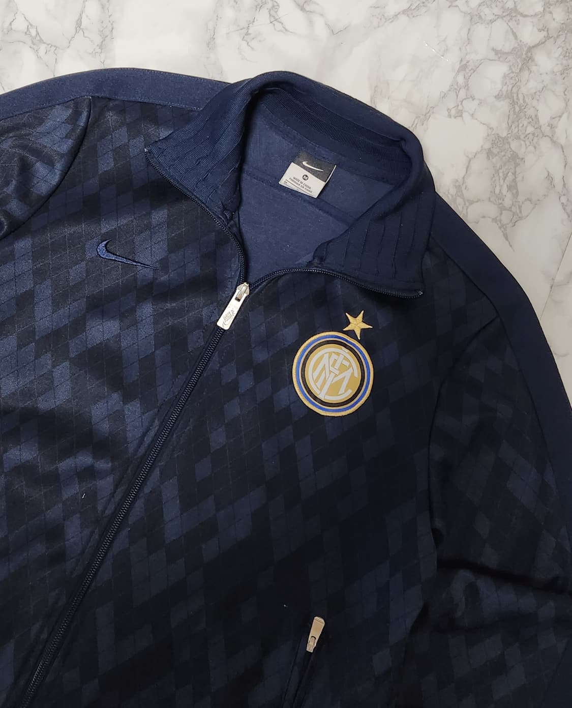 나이키 인터밀란 11-12 트레닝 빅로고 져지 자켓 상품이미지4