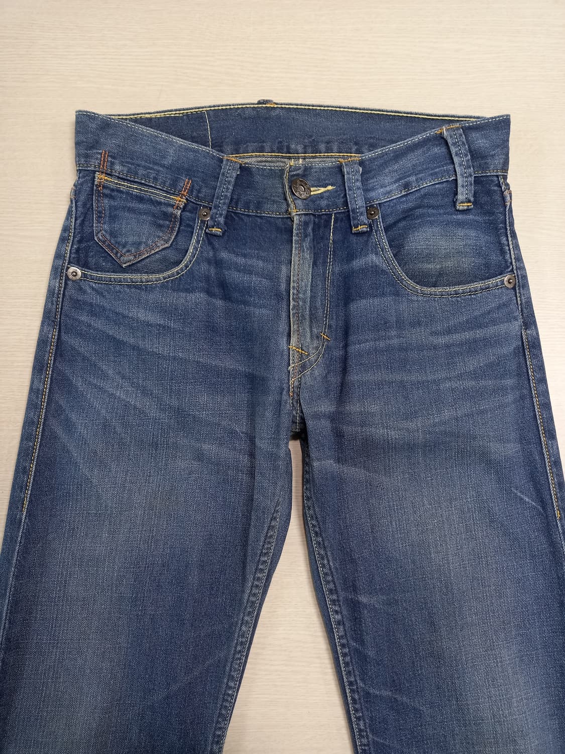 30 리바이스523 워싱 이자 리페어진 30-236 상품이미지3