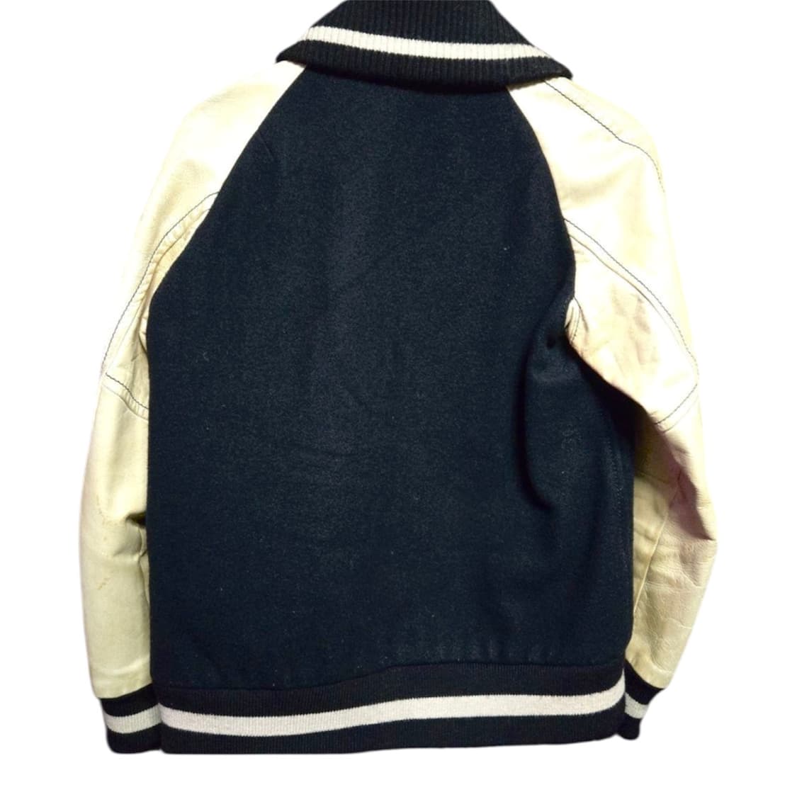 08aw 넘버나인 바시티 자켓 블랙 상품이미지5