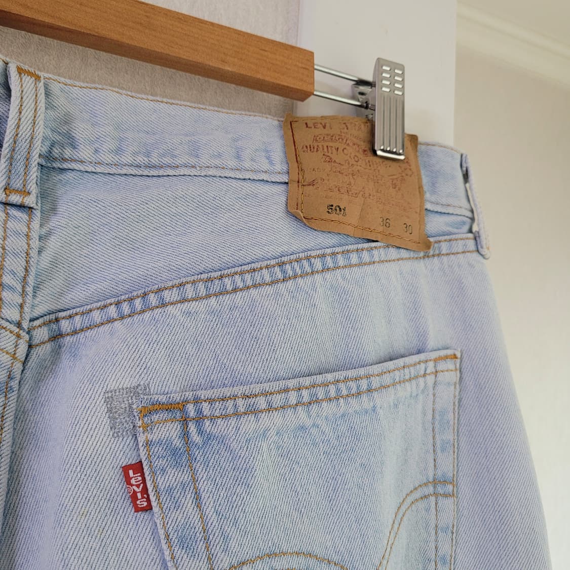 90s 리바이스 501 팬츠 (Made in Usa) 상품이미지5
