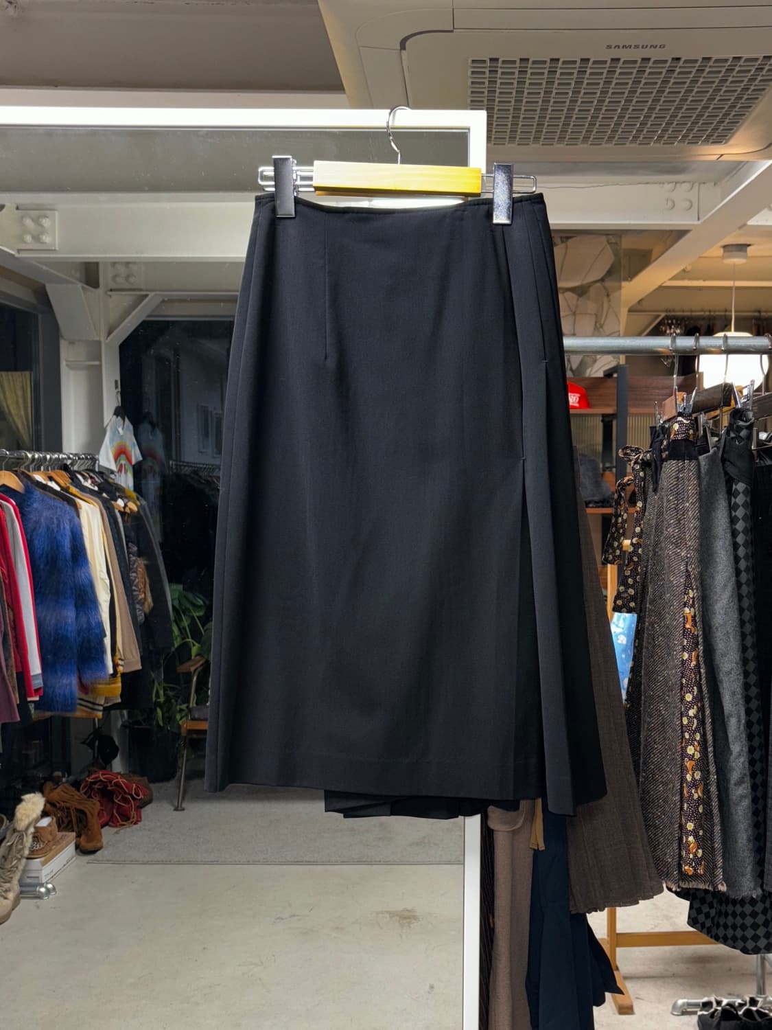 아츠로 타야마 플레어 랩 스커트 상품이미지2