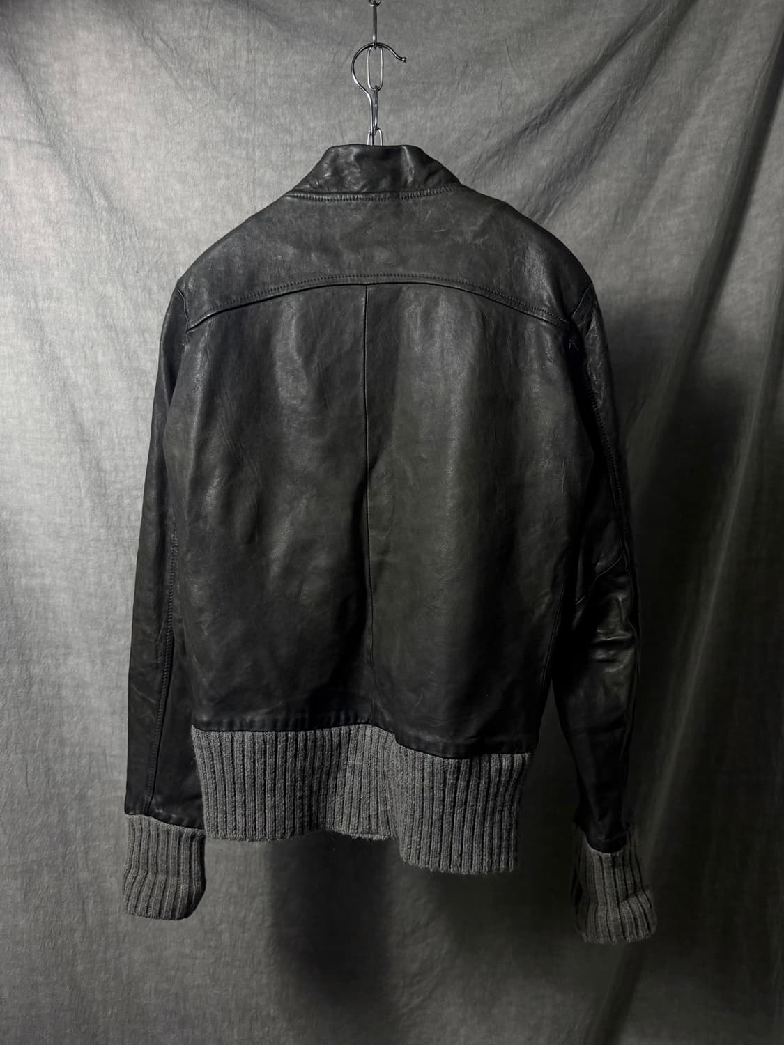 Giorgio Brato Leather Bomber Jacket   상품이미지8